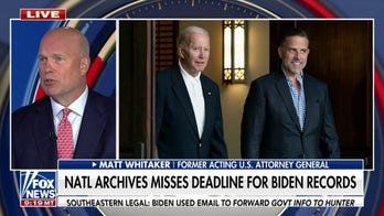 Hunter Biden's texts to sister reveal damning evidence against Joe: Matt Whitaker