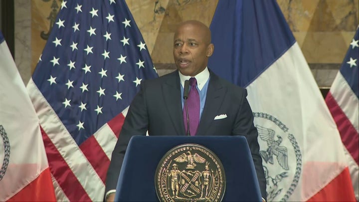 NYC Mayor Eric Adams says when America 'took prayers out of schools, guns came into schools'