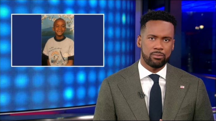 Emotional Lawrence Jones discusses effect of online learning on kids