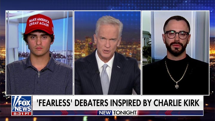 Inspired by Charlie Kirk, student debaters say ‘it’s okay to talk’