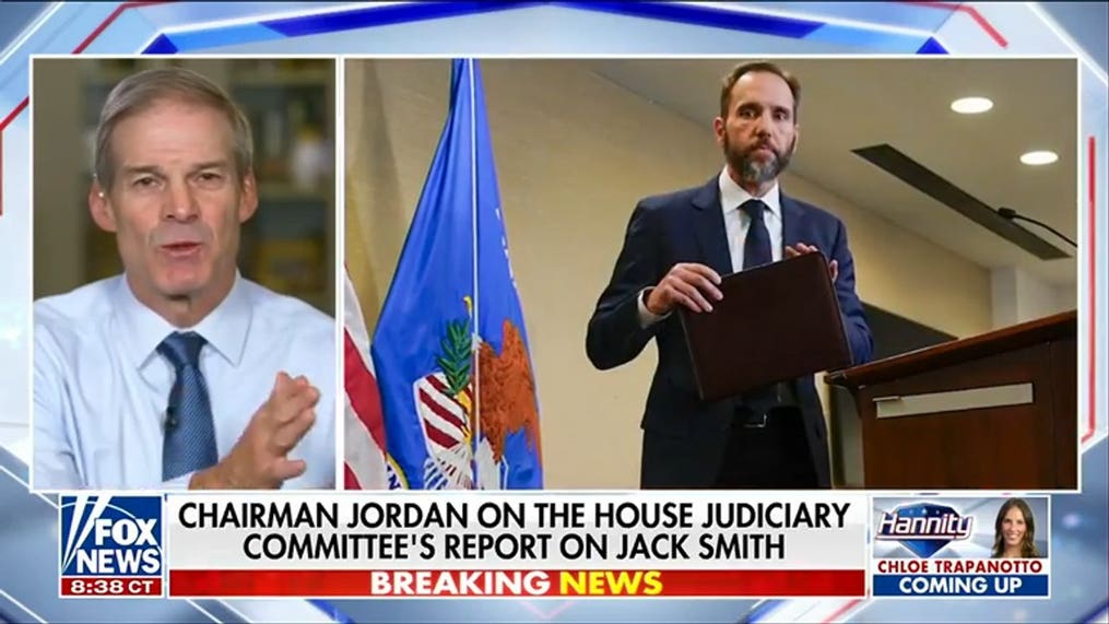 Rep Jim Jordan alleges Jack Smith attempted to 'sway' 2024 election