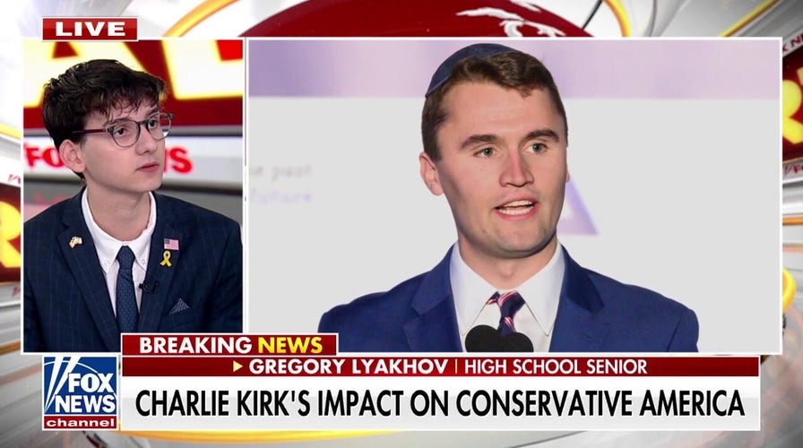 Young conservative praises Charlie Kirk for changing his life
