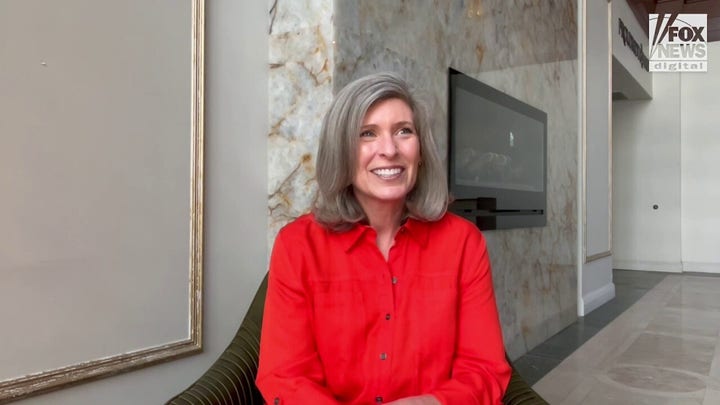 GOP Sen. Joni Ernst of Iowa previews her annual roast and ride motorcycle ride that benefits veterans, which this year is attracting all but one of the Republican presidential candidates