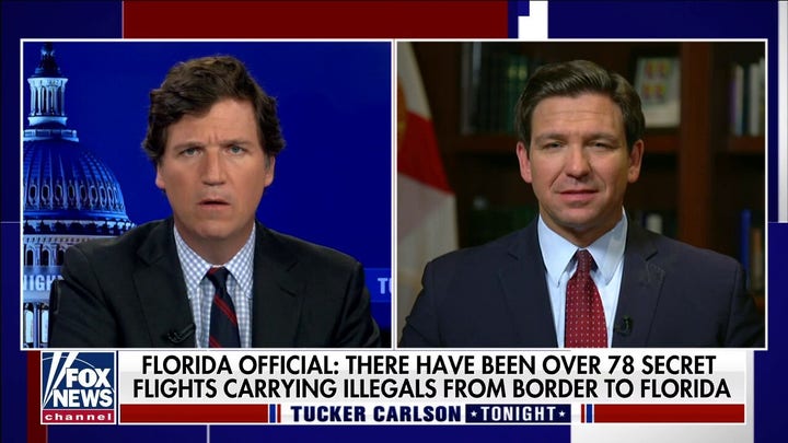 Ron DeSantis rips Biden flights flooding illegal immigrants into Florida 