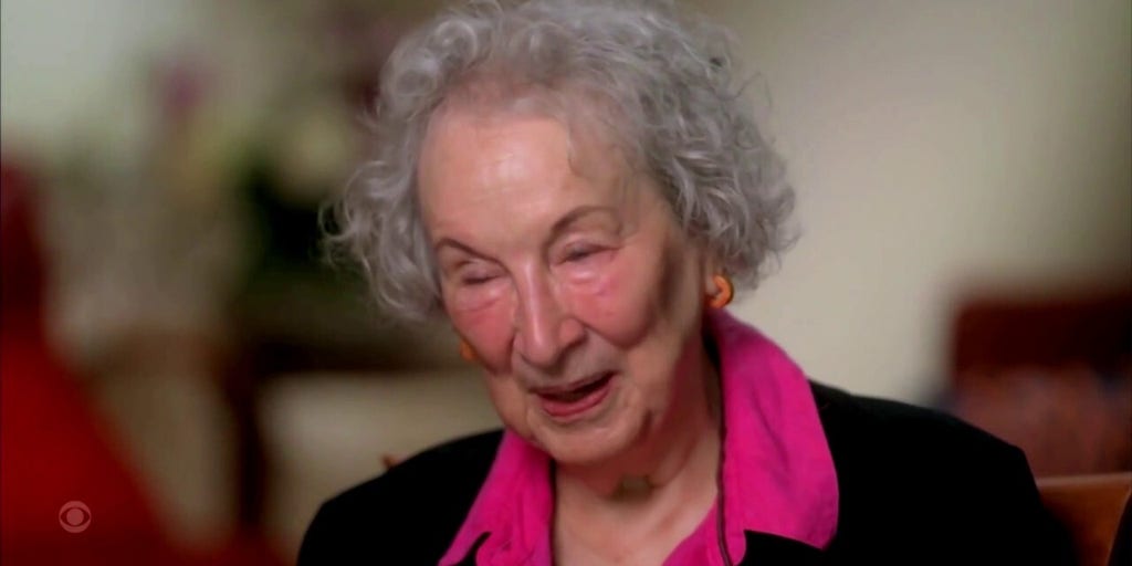 Margaret Atwood says she's received more hate from the left than the right