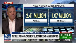 Charlie Gasparino: Netflix third quarter numbers show it can 'survive' post-COVID environment - Fox News