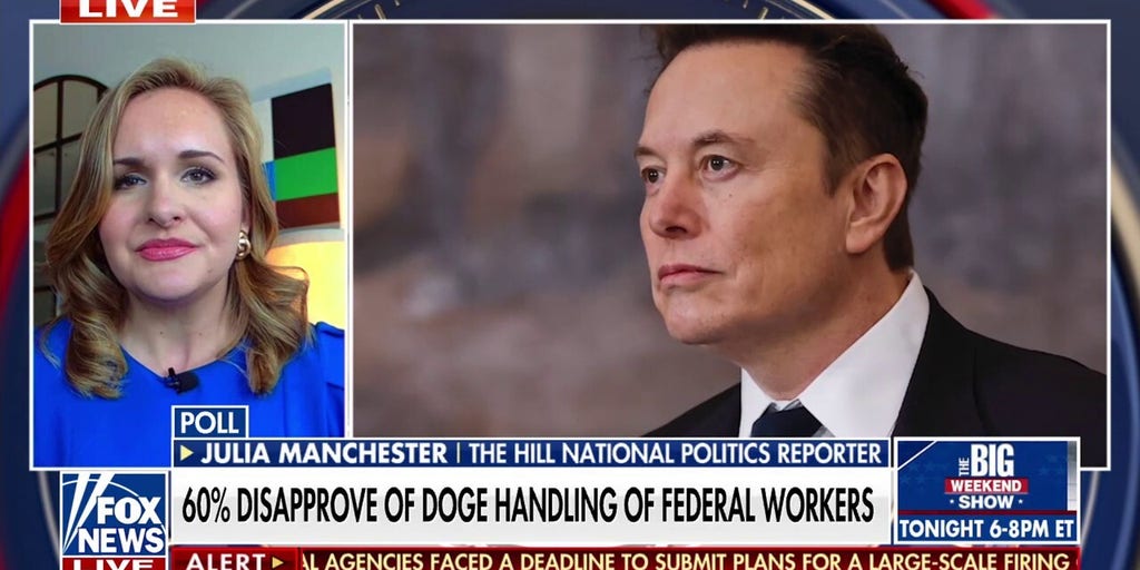 New poll shows 60% disapprove of DOGE’s handling of firing federal workers