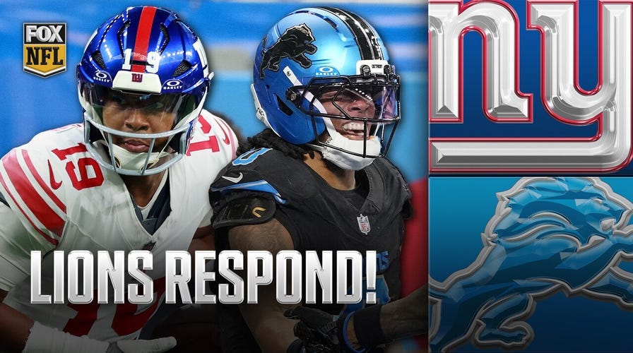 Lions clasp  disconnected  Giants successful  OT down  Jahmyr Gibbs' 'OUTSTANDING Performance' 🦁 NFL connected  FOX