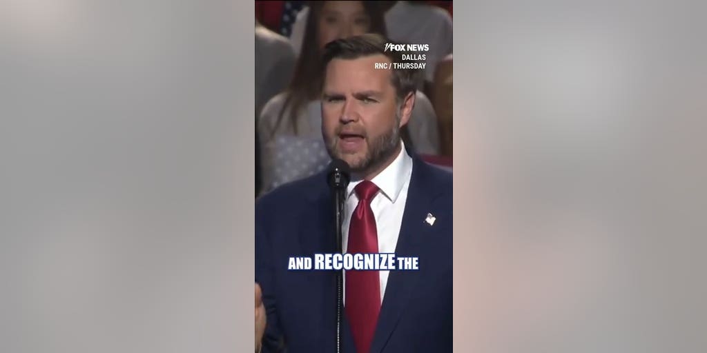 Vance fires up MAGA base at midterm convention | Fox News Video