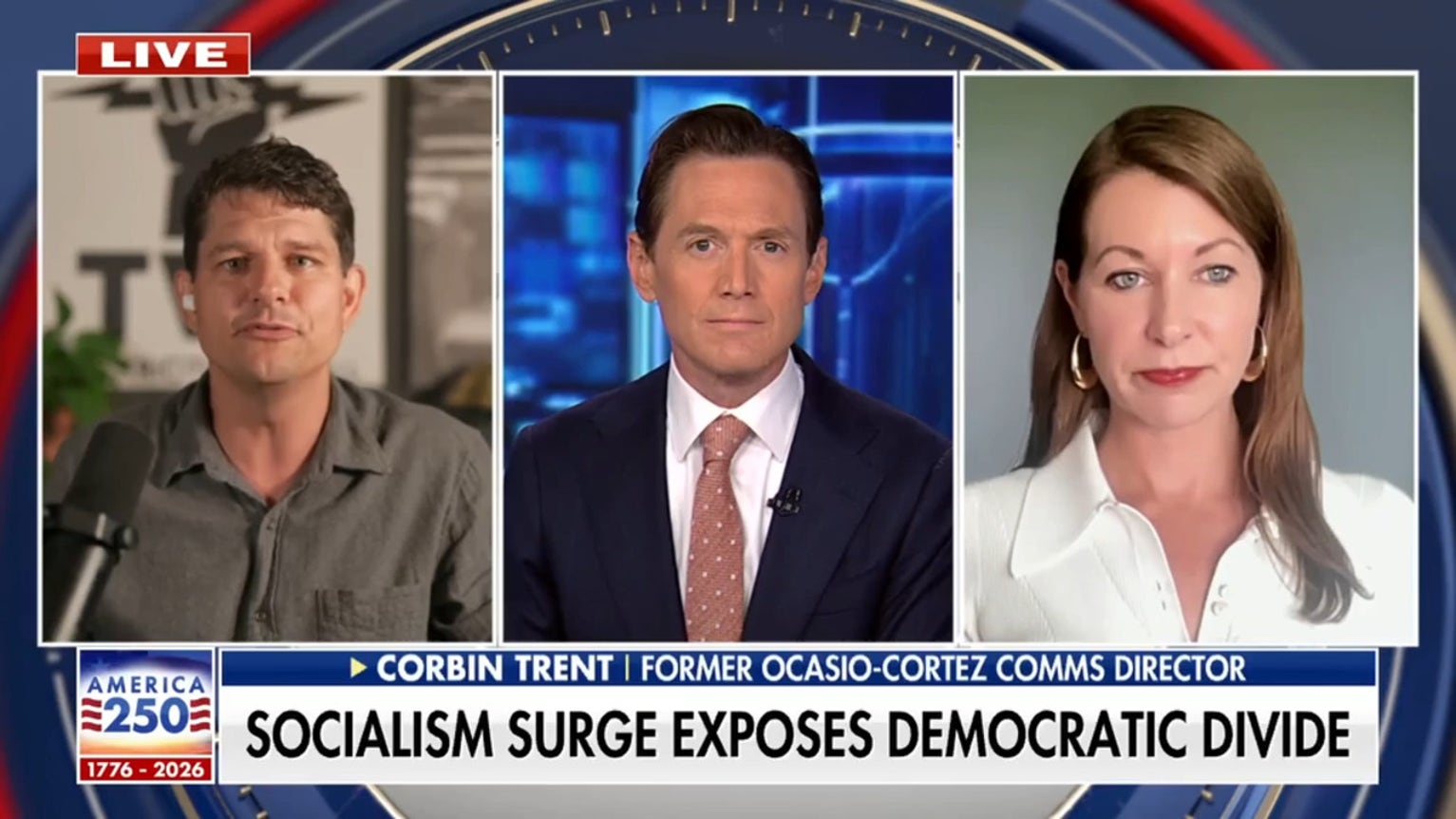Socialism surge threatens divide in Democratic Party