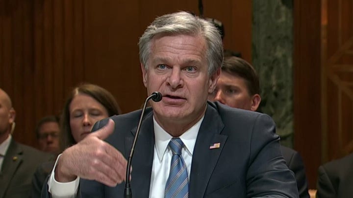 FBI Director Christopher Wray warns of increasing concerns over jihadist attacks in US