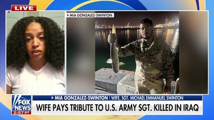 Wife of fallen US Army Sgt Michael Emmanuel Swinton shares tribute