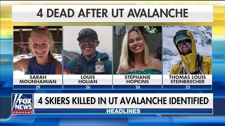 Skiers killed in Utah avalanche have been identified