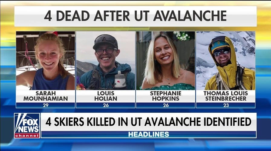 Skiers killed in Utah avalanche have been identified