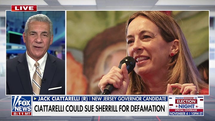 Ciattarelli prepares to sue Sherrill for defamation over opioid claim: 'Baseless, reckless lie'
