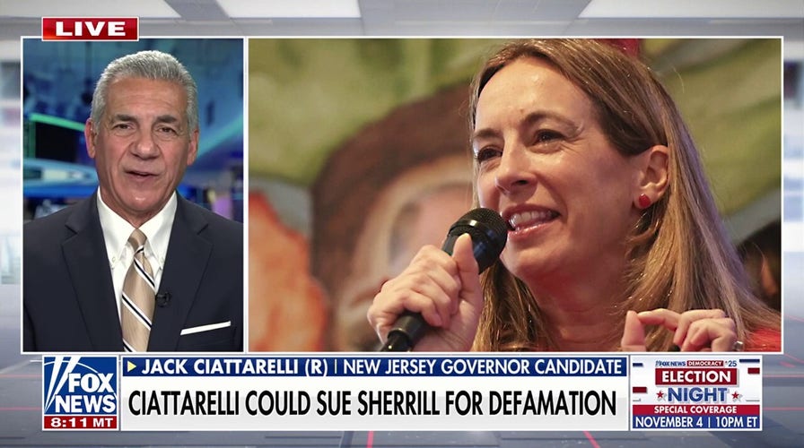 Ciattarelli prepares to sue Sherrill for defamation over opioid claim: 'Baseless, reckless lie'