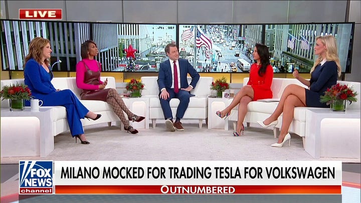 Twitter roasts Alyssa Milano for trading in Tesla for Volkswagen