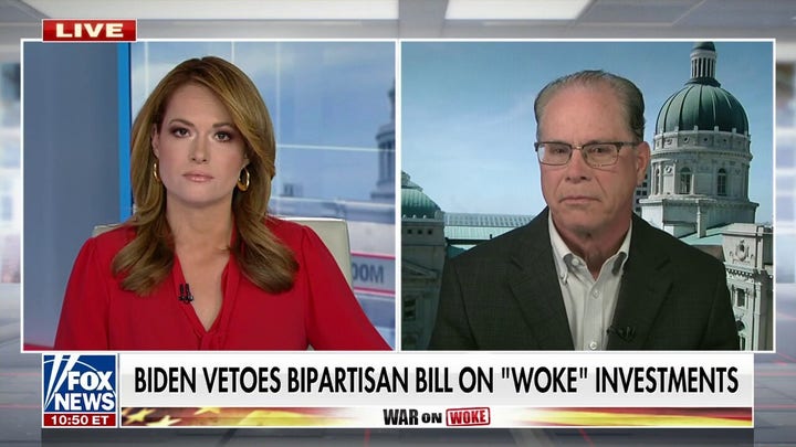 Sen. Mike Braun rips 'heavy-handed government' after Biden issues first veto