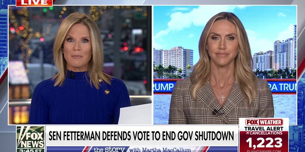 Lara Trump: Fetterman does the right thing regardless of pressure from his party