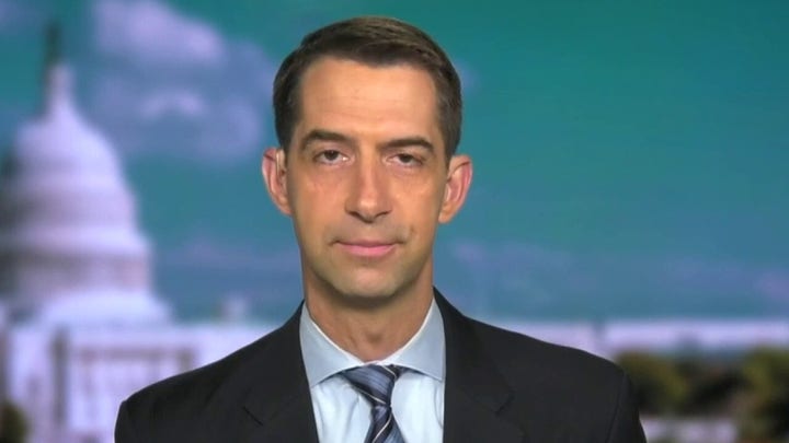 Sen. Cotton on next step forward in COVID-19 stimulus, fallout over his New York Times op-ed