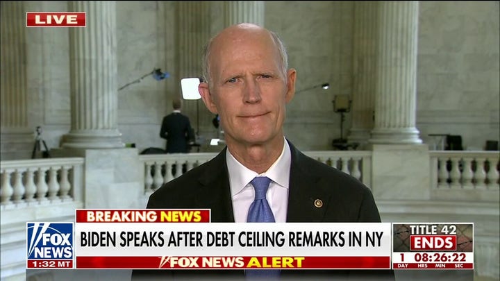 President Biden has been ‘missing in action’ when it comes to the debt crisis: Sen. Rick Scott