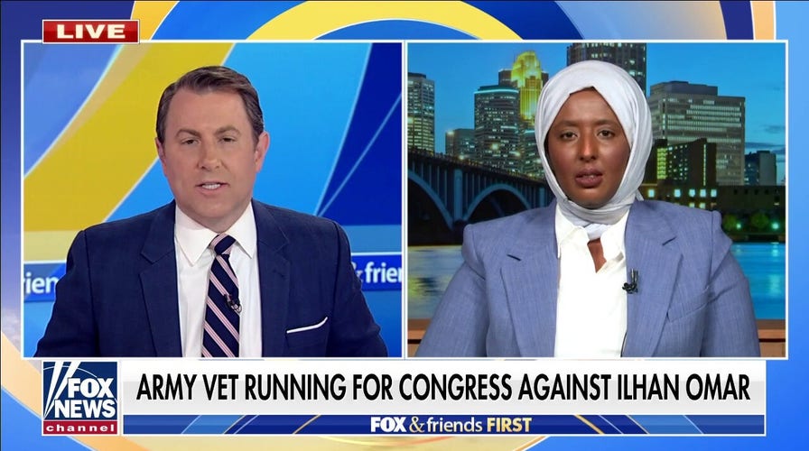 Army veteran who fled Somalia challenging Rep. Ilhan Omar in bid for congressional seat