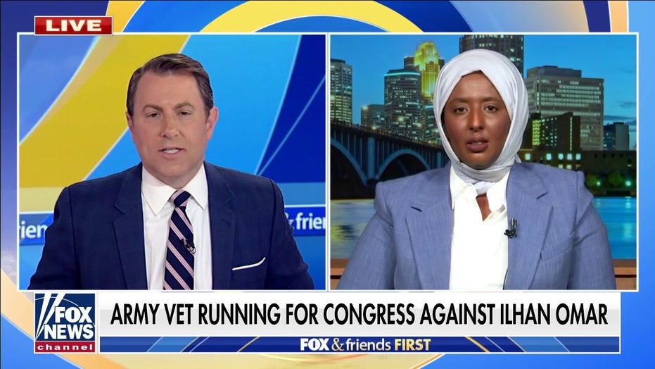 Muslim Army veteran running to unseat Ilhan Omar: ‘I was proud to put my life on the line for America’