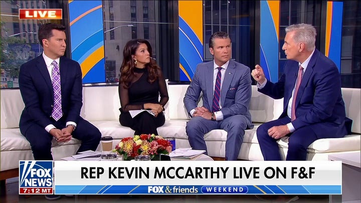 McCarthy previews a 'new direction for America'