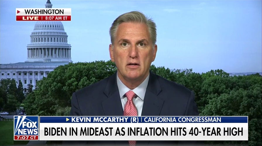 President Biden ‘reversed the course of history’ in the Middle East: Rep. McCarthy