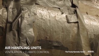 Pre-renovation video of the Kennedy Center shows leaks, corrosion, crumbling concrete