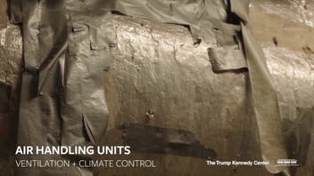 Pre-renovation video of the Kennedy Center shows leaks, corrosion, crumbling concrete