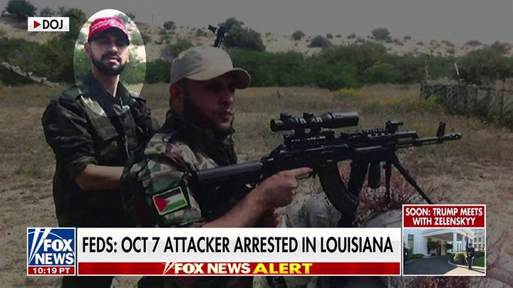FBI arrests suspected Oct. 7 terrorist hiding in Louisiana 