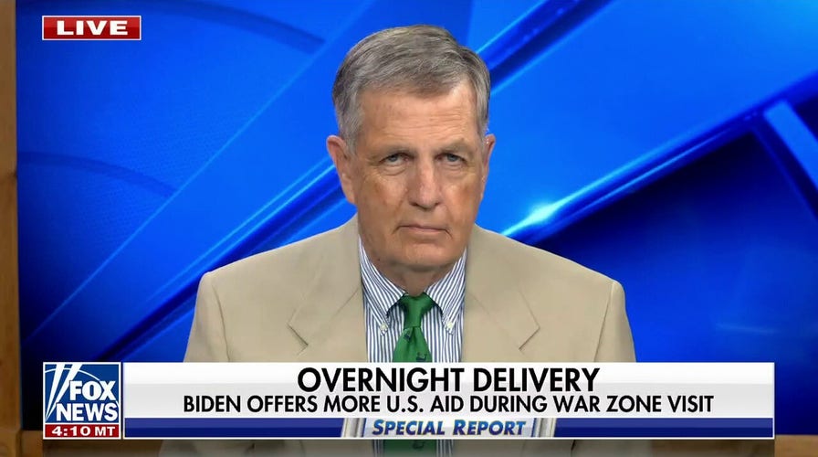 As long as Biden is president, he will be strong in support of Ukraine: Brit Hume