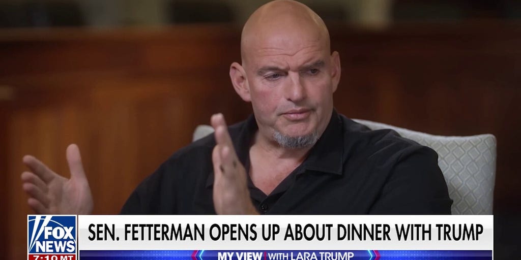 Sen. Fetterman gives Fox exclusive tour of his office