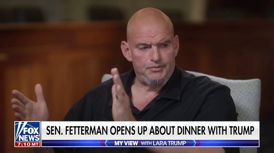 Sen. Fetterman gives Fox exclusive tour of his office