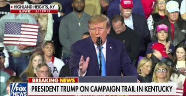 ICE and border patrol are heroes, President Trump tells supporters at Kentucky rally