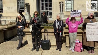 Filmmaker and journalist Eleanor Goldfield speaks at DC rally in support of Julian Assange - Fox News