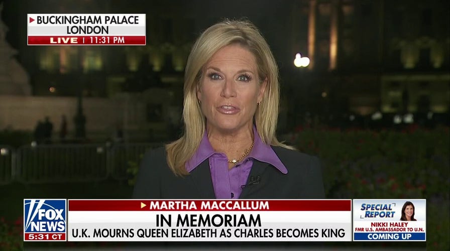Martha MacCallum on King Charles III's ascension 