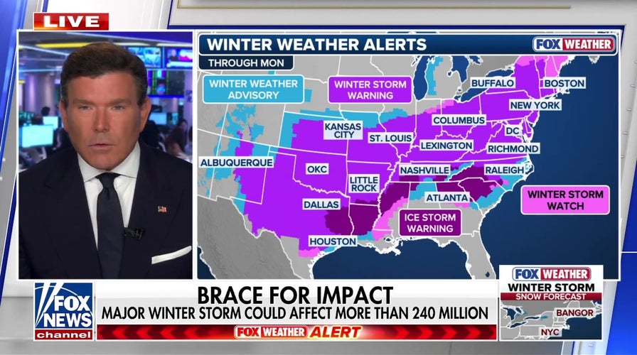 More than 240M brace for major storm