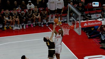 Ohio State's Amare Bynum rises for alley-oop on fastbreak vs. Western Michigan