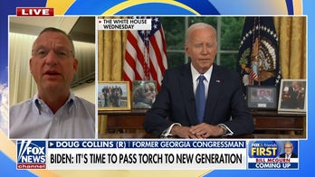 Biden 'failed miserably' at explaining why he dropped out of 2024 race: Doug Collins