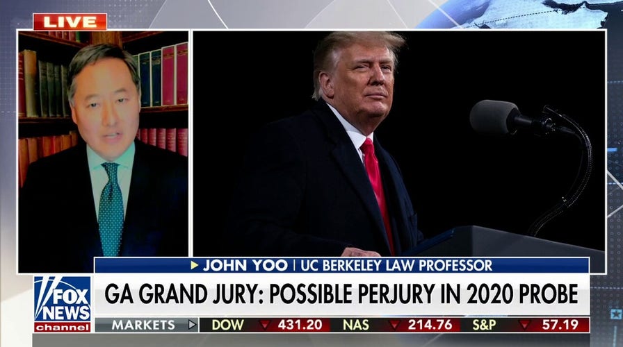 John Yoo: This could 'close the book' on the Georgia 2020 election fraud claims