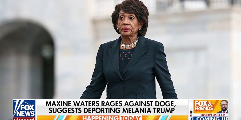 Maxine Waters ripped for 'targeting' Melania Trump: 'This is so stupid'