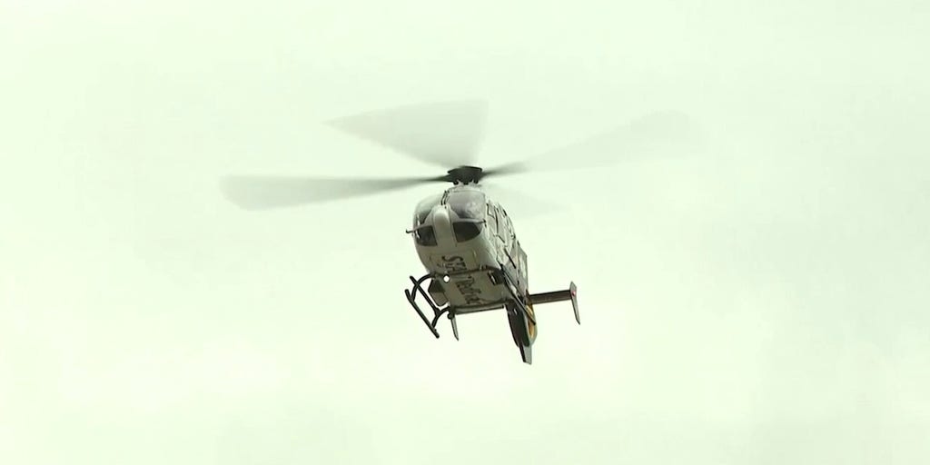 Medivac helicopter leaves WellSpan York Hospital