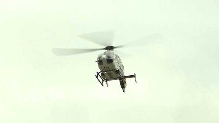Medivac helicopter leaves WellSpan York Hospital