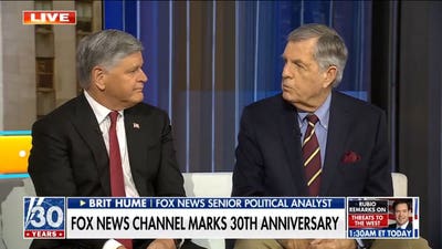 Sean Hannity and Brit Hume look back on 30 years at Fox News