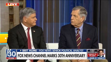 Sean Hannity and Brit Hume look back on 30 years at Fox News