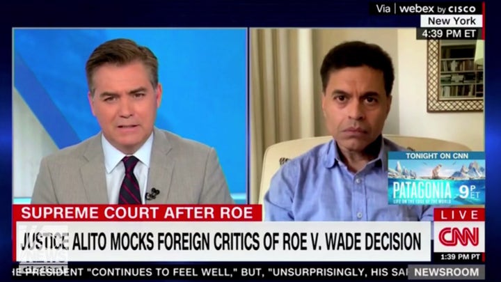 CNN's Fareed Zakaria, Jim Acosta bash Supreme Court Justice Samuel Alito