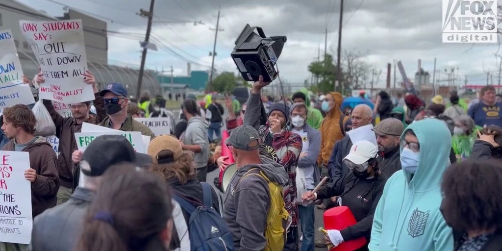 Delaney Hall protesters call for worldwide labor strike