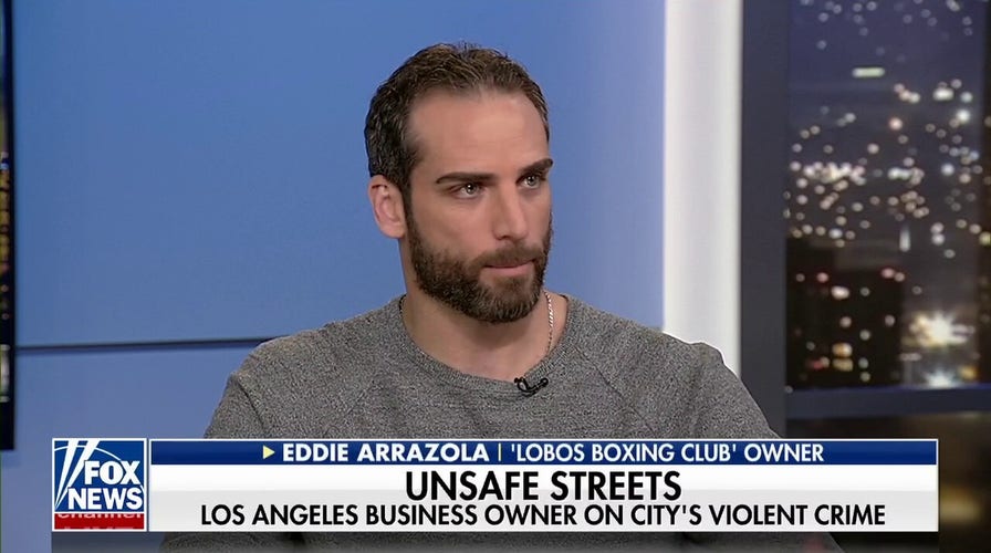 LA business owner says crime crisis drove away customers as mayor pushes to refund police